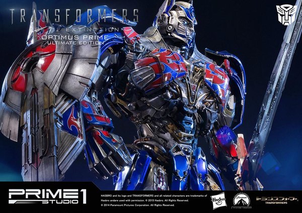 2000 MMTFM 08 Optimus Prime Ultimate Edition Transformers Age Extinction Statue From Prime 1 Studio  (38 of 50)